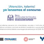 Concurso 2021 Beca continuidad de estudios de educación superior PRONABEC