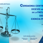Ceremonia central XXXVIII aniversario - Derecho