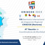 47a Convocatoria Internacional - CRISCOS